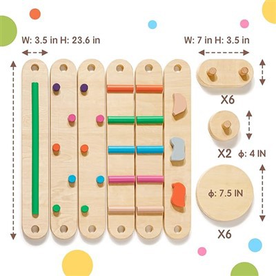 Placă de echilibru din lemn